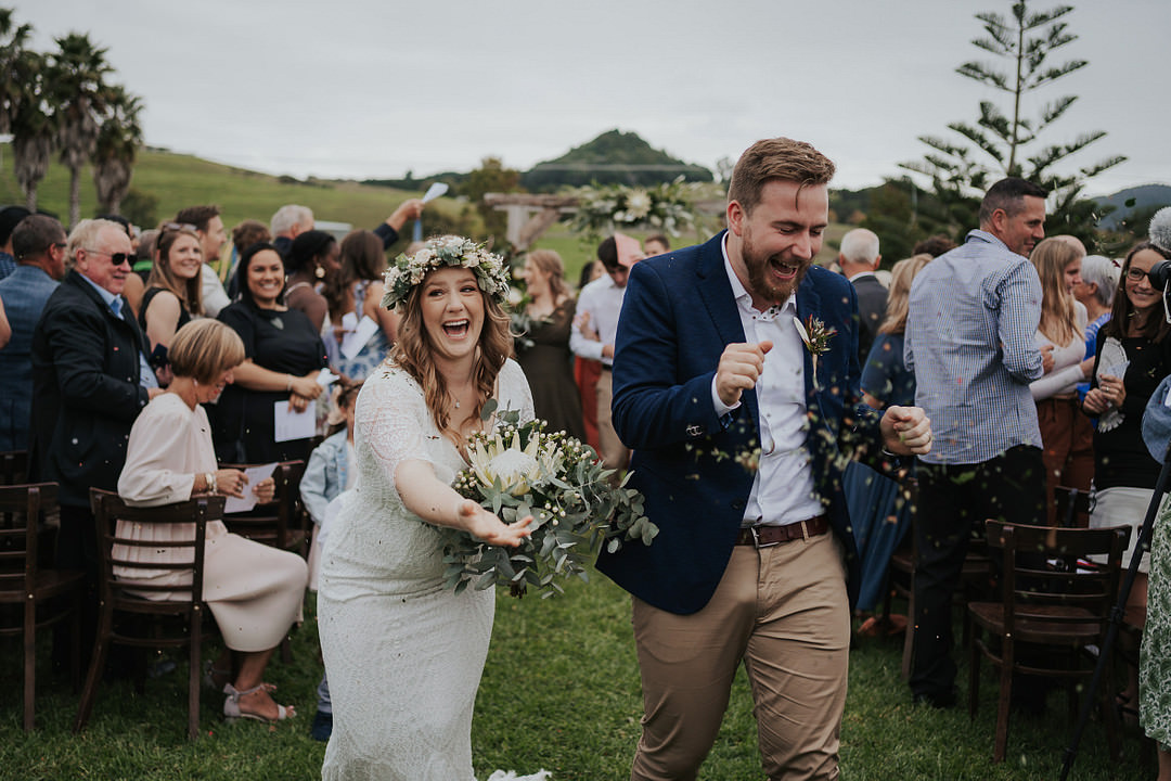 A beautiful wedding ceremony